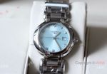 Swiss Longines PrimaLuna Quartz Diamond Ice Blue Dial Steel Ladies Watches